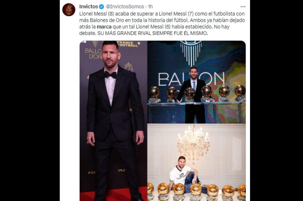 “Messi tiene más Balones de Oros que Brasil”, “leyenda”, “Infint8”: Las portadas internacionales se rinden ante el mejor del mundo