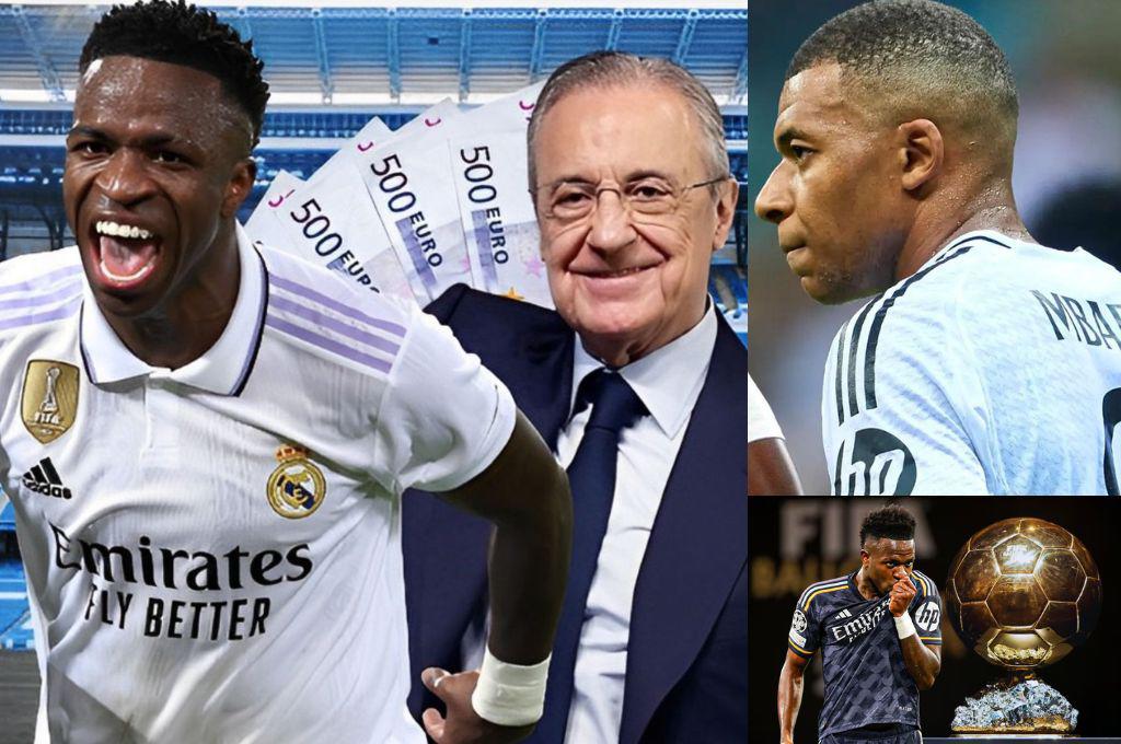 Vinicius firma el contrato de su vida: el brutal salario y da golpe sobre la mesa a Kylian Mbappé