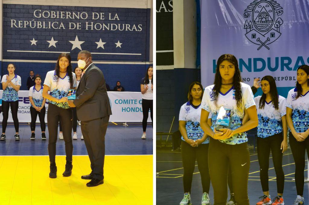 Nathaly Pérez, la legionaria que brilló con Honduras en el Campeonato Centroamericano Sub-23 de Voleibol
