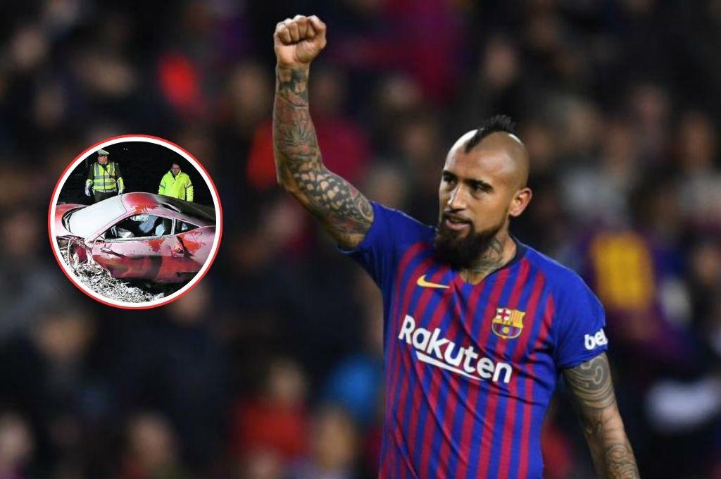 Arturo Vidal, ex jugador del Barcelona, tuvo accidente en estado de ebriedad y cuenta lo que nadie sabía: me cambió la vida