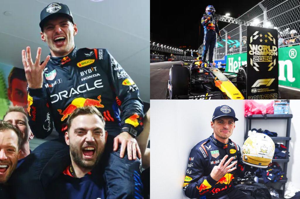 Verstappen se proclama tetracampeón del mundo en Las Vegas y así queda la clasificación del Mundial de Fórmula 1