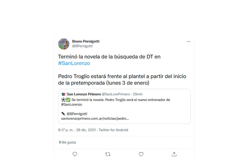 Las reacciones de medios, periodistas y afición sobre el posible fichaje de Pedro Troglio por el San Lorenzo de Argentina