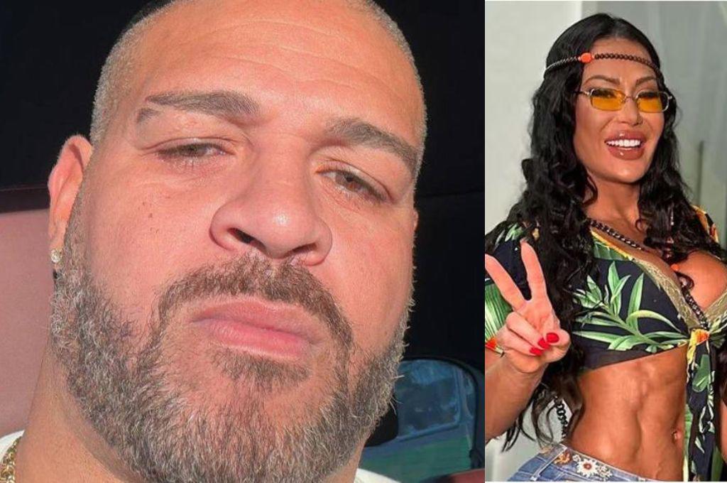 La razón por la que culpan a Adriano de polémica ruptura de la pareja más famosa de Brasil y la respuesta del goleador
