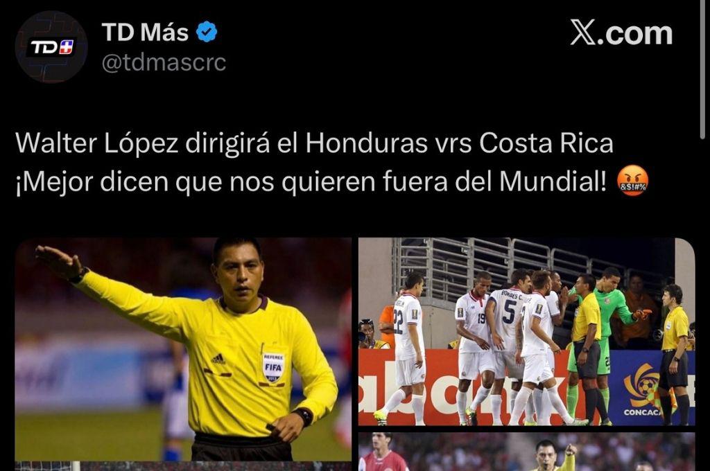 Mejor digan que nos quieren fuera del Mundial, prensa de Costa Rica no está nada contenta previo a enfrentar a Honduras
