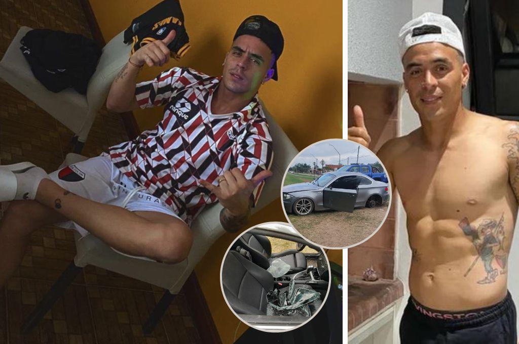 FOTOS: Así encontraron el auto de futbolista desaparecido en Argentina; No se sabe nada de él hace una semana