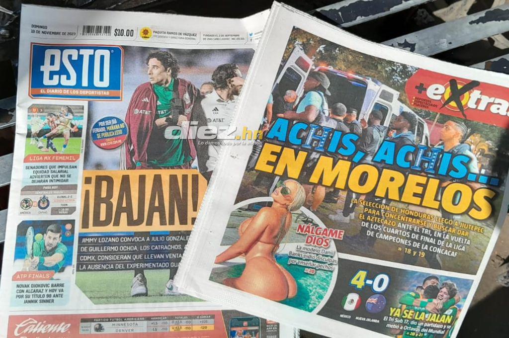 “Incómodos en casa, hay mucha presión, taquillas desoladas”: así habla la prensa mexicana del juego del martes ante Honduras
