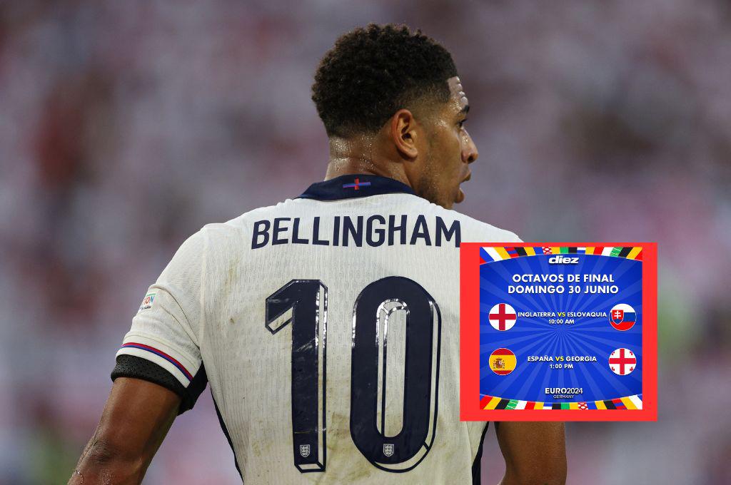 Partidos de este domingo 30 de junio por los octavos de final de la Eurocopa 2024