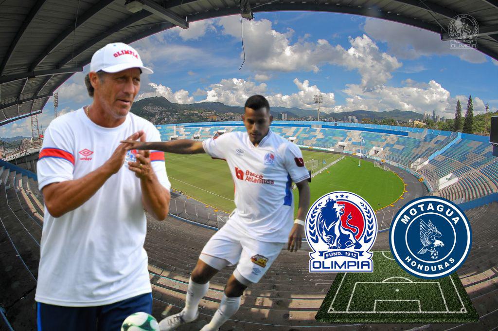 ¡Con todo! El potente 11 del Olimpia de Pedro Troglio para mantener el invicto ante Motagua y ganar las vueltas