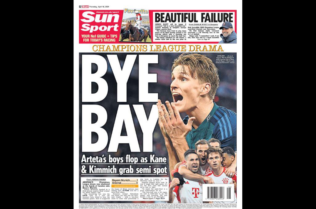 “Miseria”, “Pagó la multa”: la prensa inglesa explota contra Guardiola por la eliminación del City ante el Real Madrid