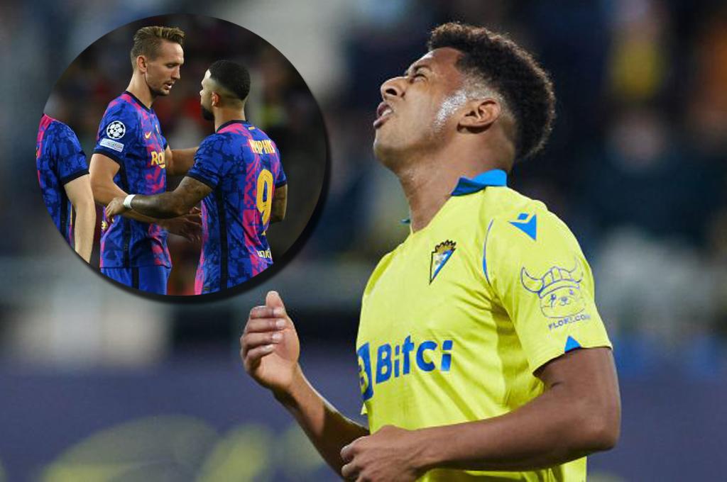 Peligra la titularidad del Choco Lozano: el Cádiz está a punto de cerrar el fichaje de delantero del Barcelona