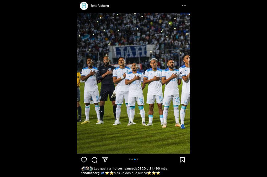 Palma el más dolido y Choco emotivo: Lo que dicen los jugadores de Honduras en redes sociales tras la derrota ante México