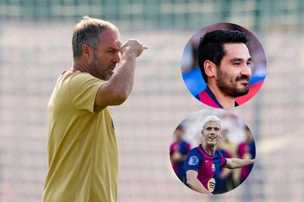 La reacción de Hansi Flick ante la salida de Gündogan por el tema económico y habla de Dani Olmo ¿Ya está inscrito?