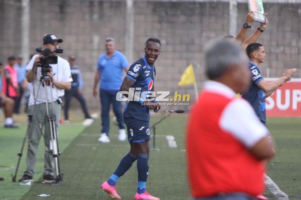 Así fue el re-debut de Rubilio Castillo con Motagua y Auzmendi brilló ¿Qué dorsal le dieron a “Roruca”?