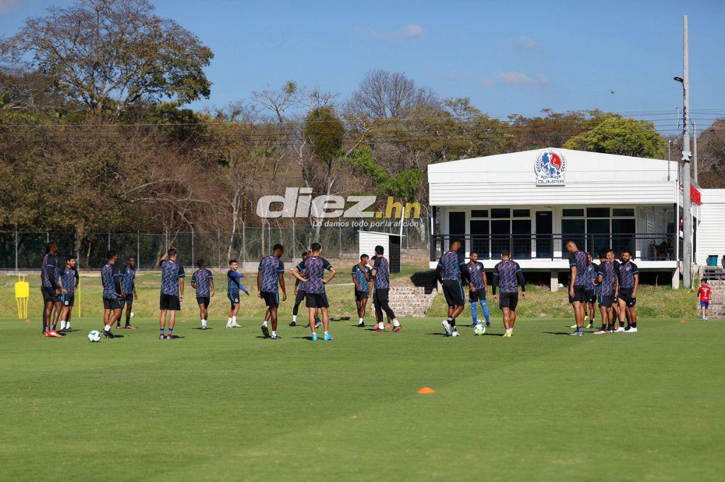 ¿Cómo está el ambiente en Olimpia previo al clásico ante Motagua? Las imágenes del entrenamiento del equipo de Troglio