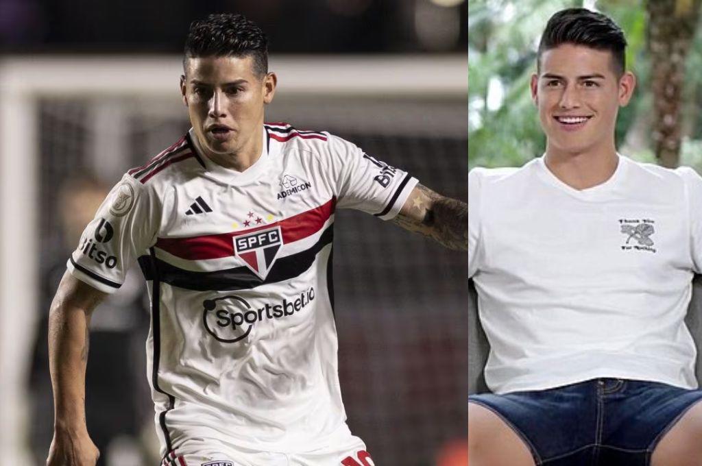 ¿Vuelve a Europa? James Rodríguez sorprende sobre su futuro y la postura con el Sao Paulo: “Estoy feliz por eso”