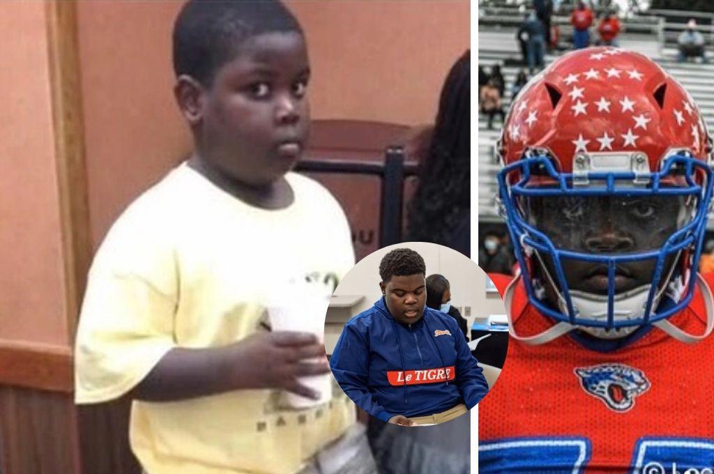 Así luce ahora: Dieunerst Collin, de ser protagonista de un famoso meme a campeón de fútbol americano