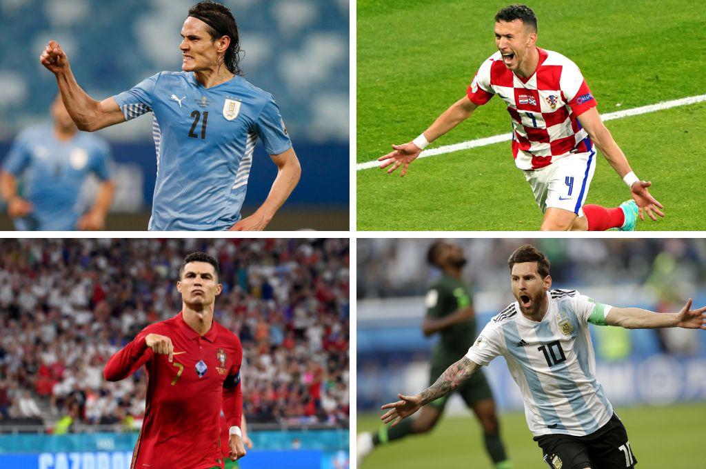 ¡Sorpresivo! Ni Messi, ni Cristiano son  los máximos goleadores de los mundiales entres los convocados a Qatar
