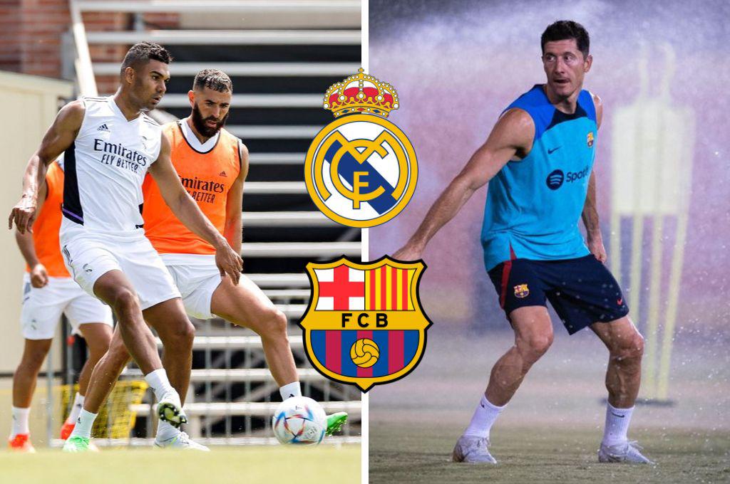 Día, hora y canales que van a transmitir el clásico Real Madrid vs Barcelona que se jugará en Estados Unidos