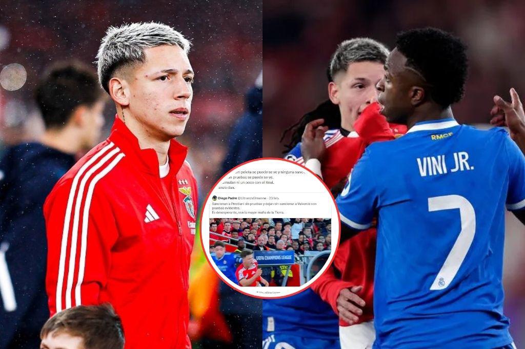 Presttiani comete error infantil en redes atacando al Real Madrid y luego borra su publicación: “Ni disimulan...