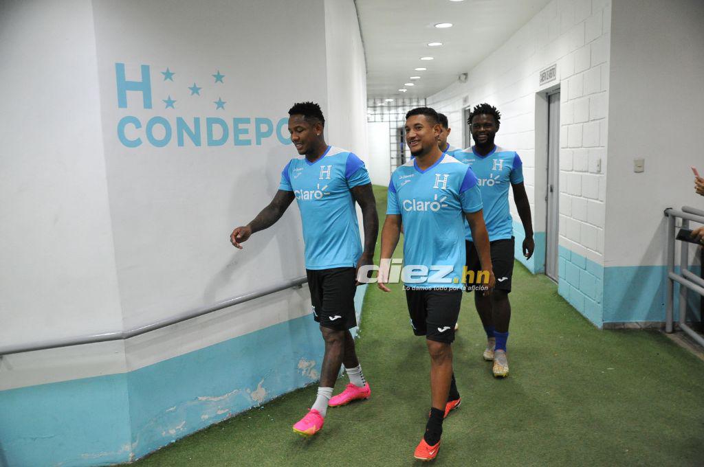 Suazo y Maynor dieron clases a los jóvenes: ¿Qué estuvo entrenando el ‘Choco’? y quién se llevó el baile en el rondo en el Chelato Uclés