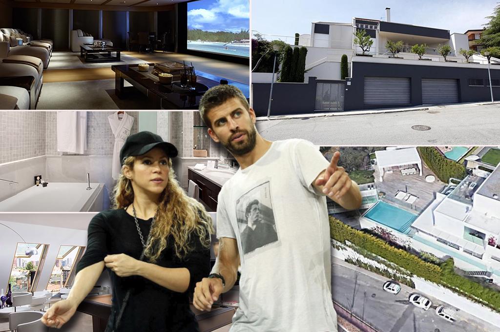 Así es la tremenda mansión que Shakira y Piqué tienen a la venta tras separarse y cuánto están pidiendo