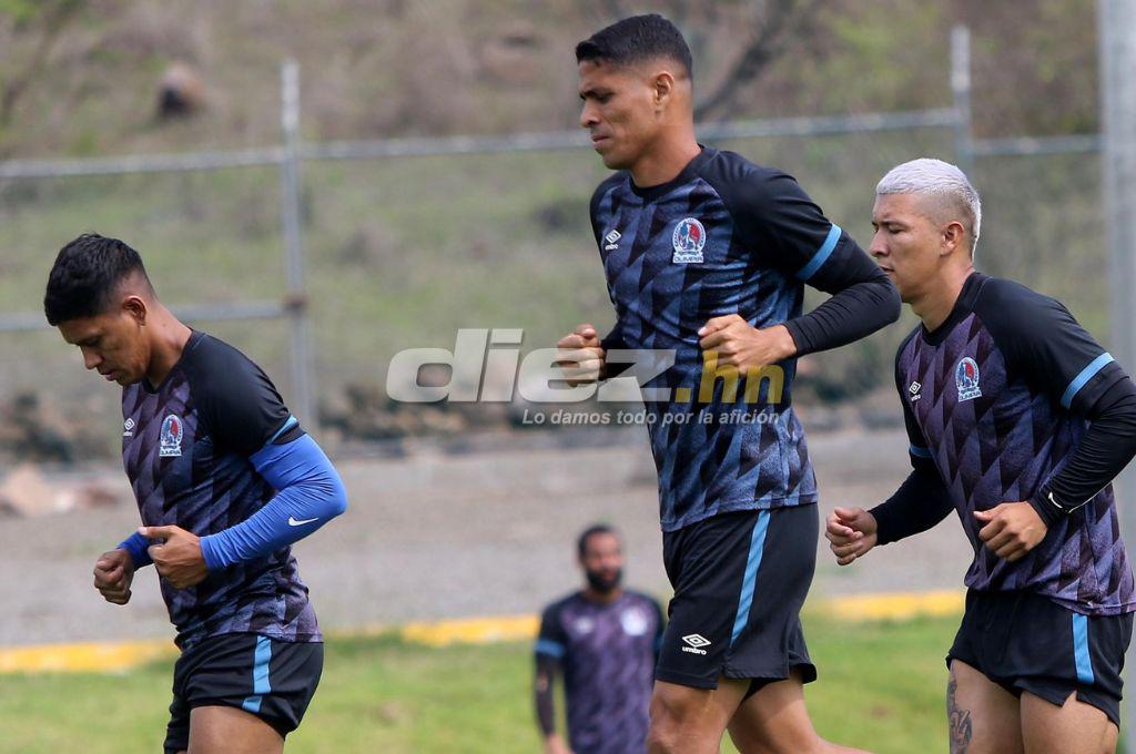 Visita de lujo, las órdenes de Pedro Troglio y las apuestas de Menjívar; así entrenó el Olimpia previo a la final ante Olancho