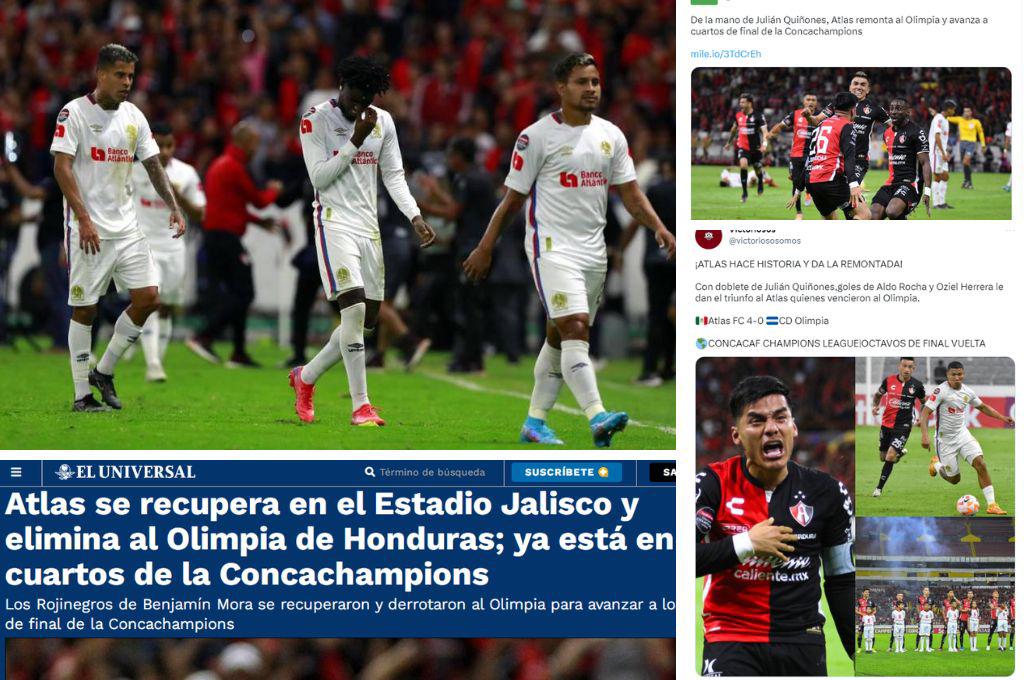 “Le sacan la llave a Olimpia” y “tuvieron que sufrir”: Así reaccionan en México el día después de la remontada de Atlas