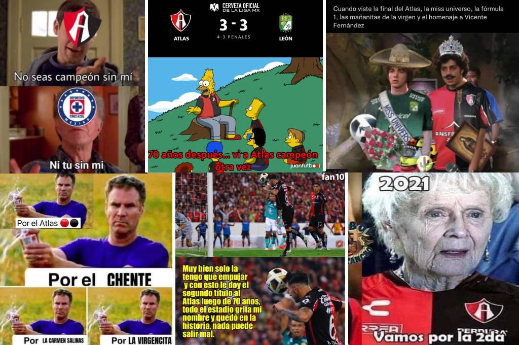 ¡Se rompió la maldición después de 70 años y estos son los mejores memes que dejó el Atlas como campeón de México!