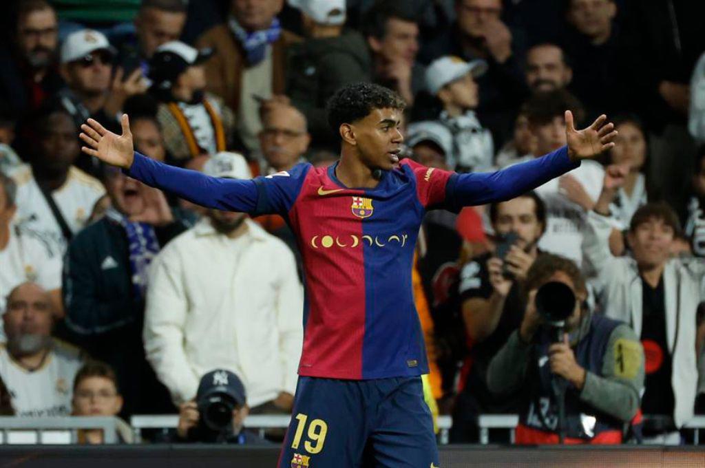 Contundente mensaje de Lamine Yamal tras goleada del Barcelona en el Clásico; hurga en la herida del Real Madrid