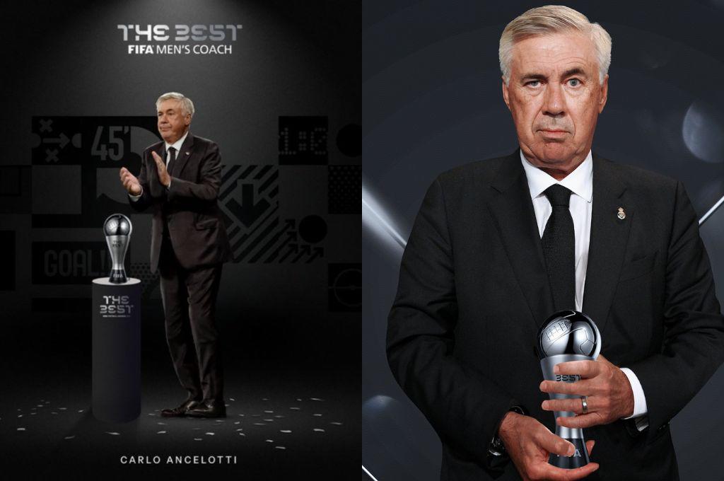 Carlo Ancelotti se impone y es el mejor entrenador del mundo en los premios The Best: “Empecé jugando al fútbol hace 48 años...”