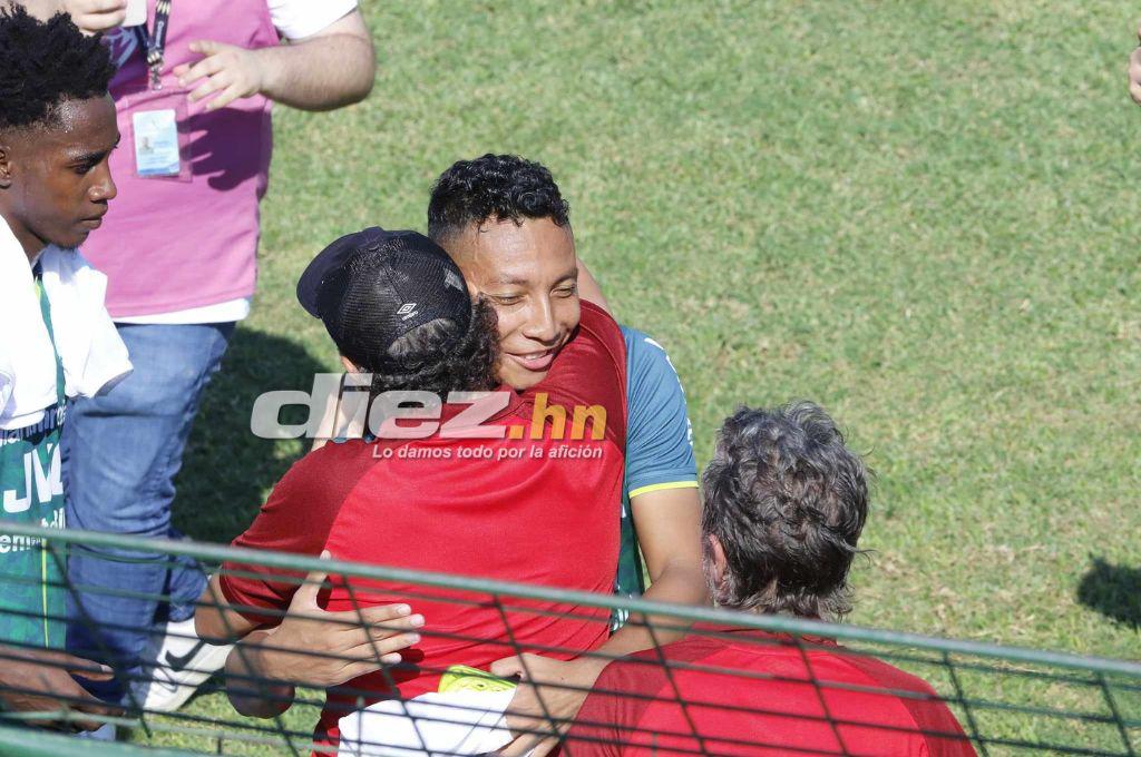 No se vio en TV: Pedro Troglio, reencuentro especial y su reconciliación con jugador de Marathón; bellas chicas en el Yankel
