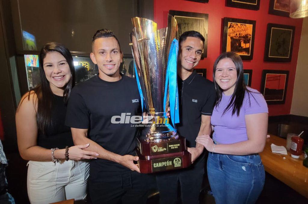 ¡Con tremenda alegría! Así fue la cena privada que tuvo el Olimpia tras la conquista de la Copa 36 ante los Potro de Olancho FC