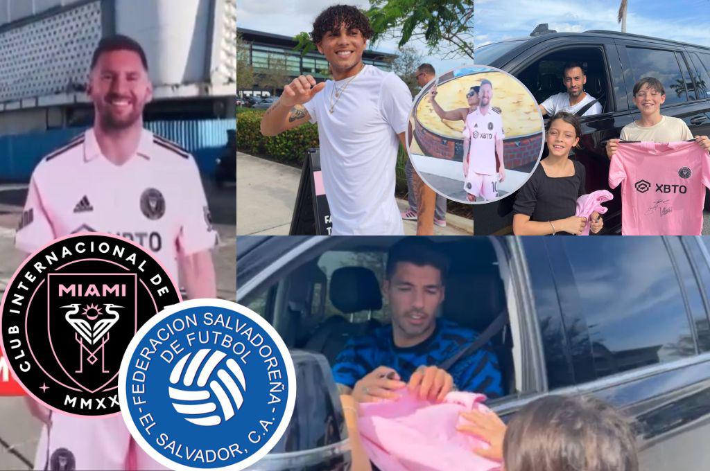 Messi ya ‘está’ en El Salvador y visitó varios lugares: David Ruiz irá al Cuscatlán; Suárez y Busquets dan amor a los del Inter Miami