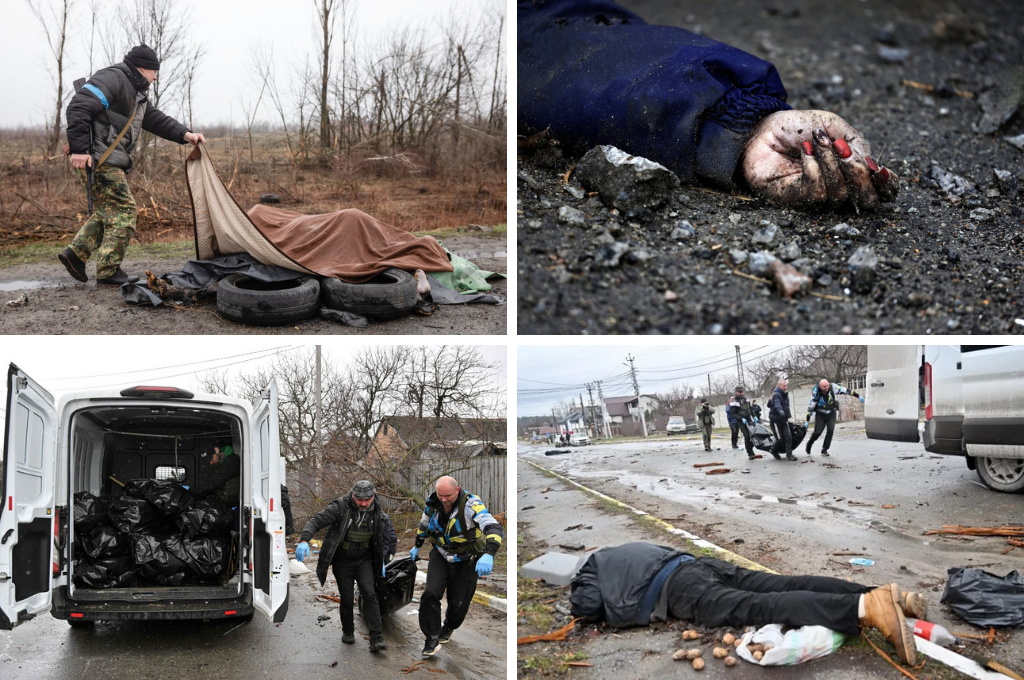 Desgarradoras imágenes: Así fue la masacre de Bucha, más de 410 muertos en Ucrania y Rusia rompe el silencio sobre la matanza