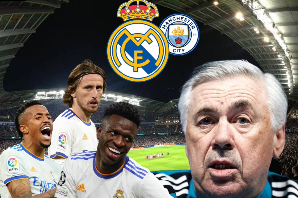 ¡Tres son duda! Alineación del Real Madrid vs Manchester City: Ancelotti quiere dar un golpe de autoridad en las semifinales de Champions