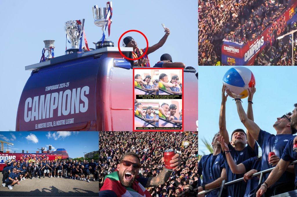 Barcelona carga contra Vinicius en su festejo de La Liga, nuevo Grealish y el gran ausente en la fiesta ¿Dedicado al Real Madrid?