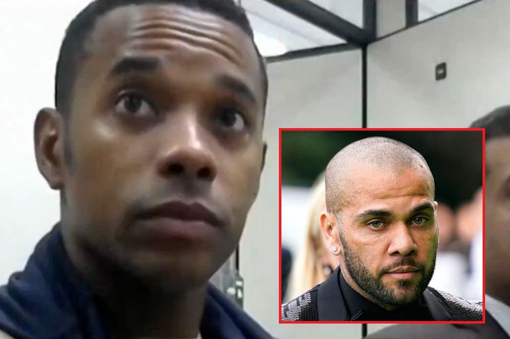 Mientras Dani Alves fue declarado inocente, el terrible dictamen que recibió Robinho en Brasil