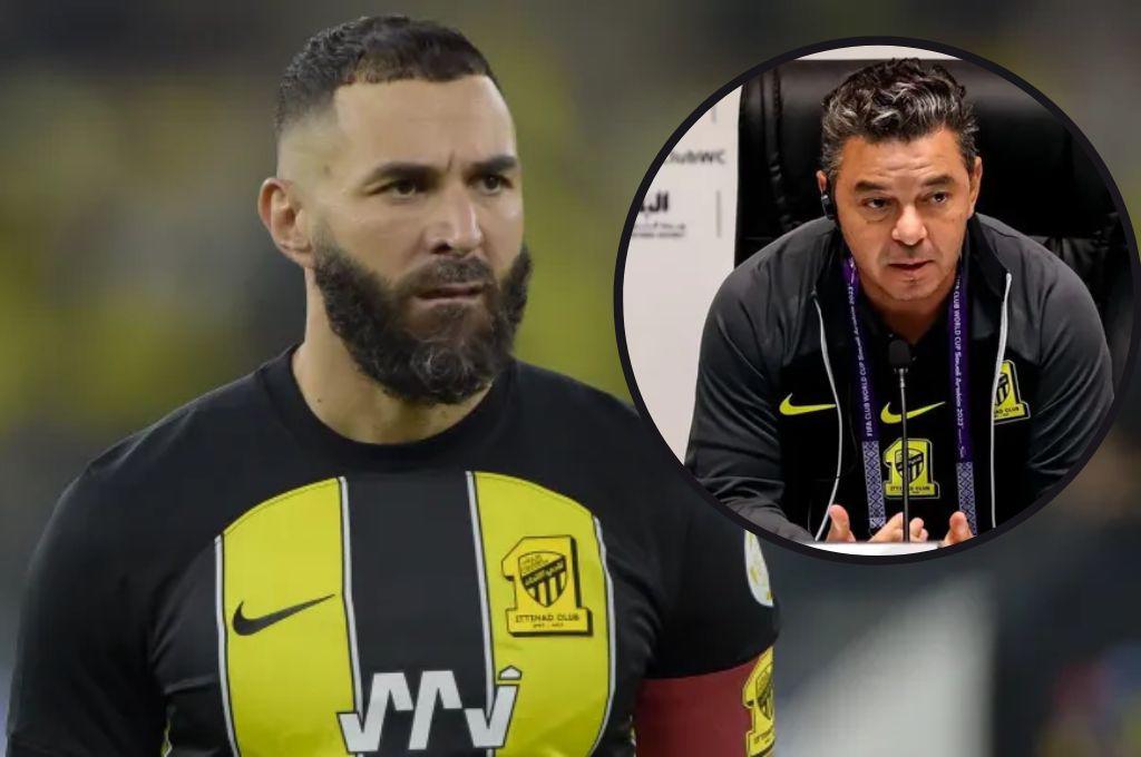 Marcelo Gallardo fulmina a Benzema: la dura decisión y el motivo por el que Karim no regresó al Al Ittihad