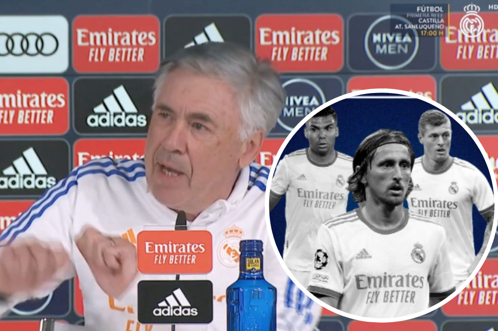 Ancelotti sorprende y da a conocer quién es el reemplazo del tridente Casemiro, Kroos y Modric en Real Madrid