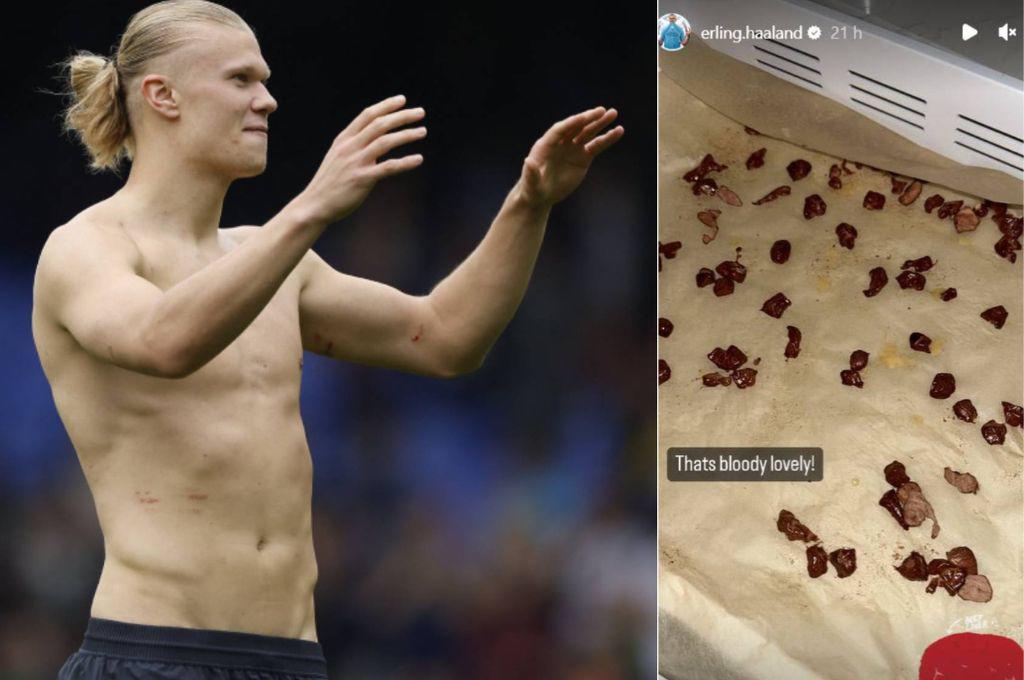Haaland y su repugnante cena antes de enfrentar al Real Madrid: “Es un bicho raro, nunca he visto a nadie comer como él”