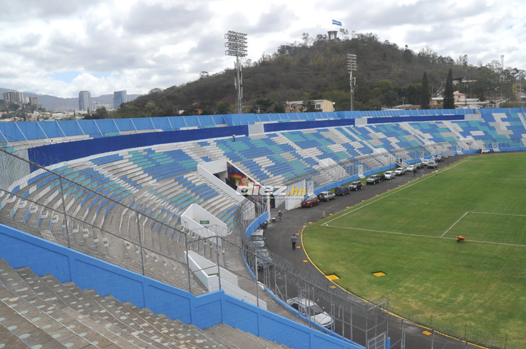 Instalación de fibra óptica y reparación total de sanitarios: Los nuevos cambios que ya luce el estadio Nacional de Tegucigalpa