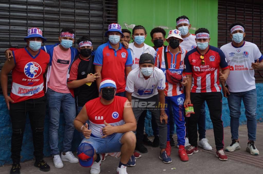 ¡Ya se respira la final en el Nacional! Así se vive el ambiente previo al Olimpia vs Real España en Tegucigalpa