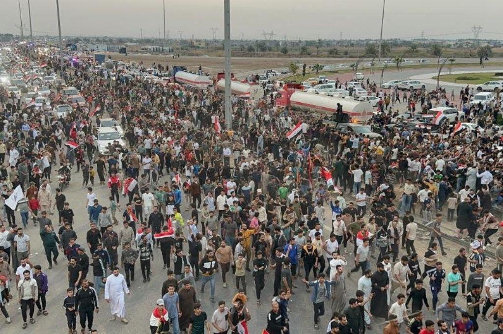 Locura total se vivió en Irak para recibir a los jugadores de la selección tras su clasificación al Mundial