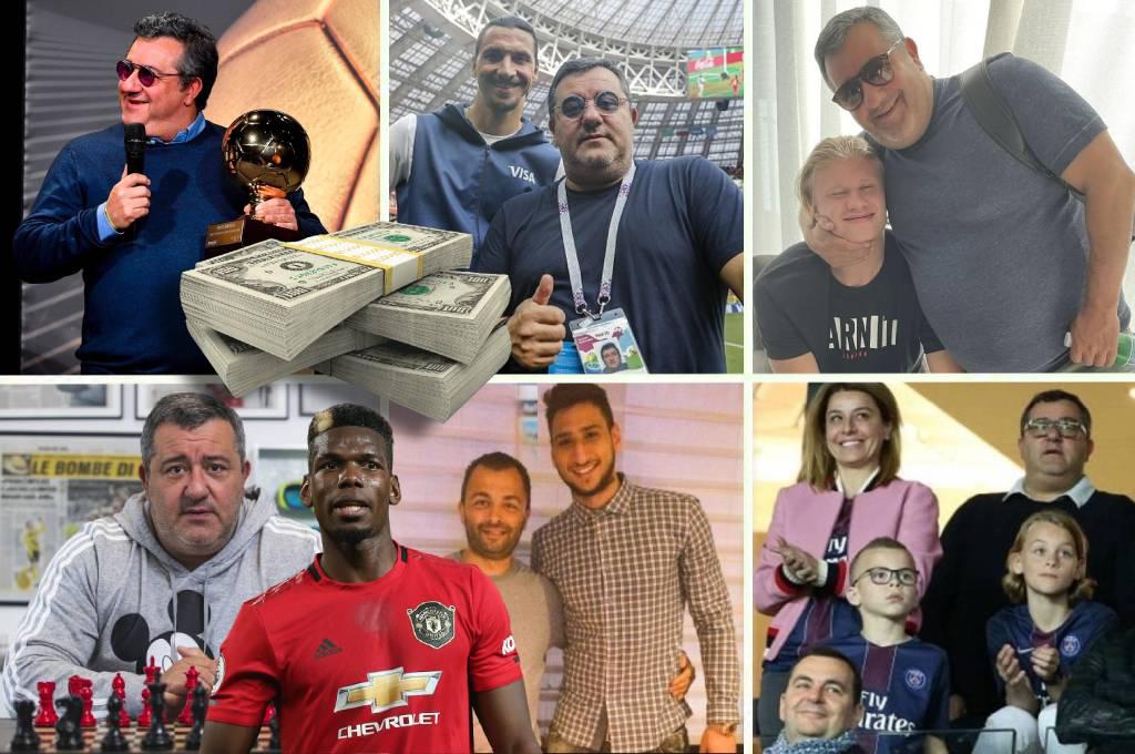 El poderoso imperio que dejó el exagente Mino Raiola: ¿quién lo hereda? ¿qué pasará con los futbolistas que representa?