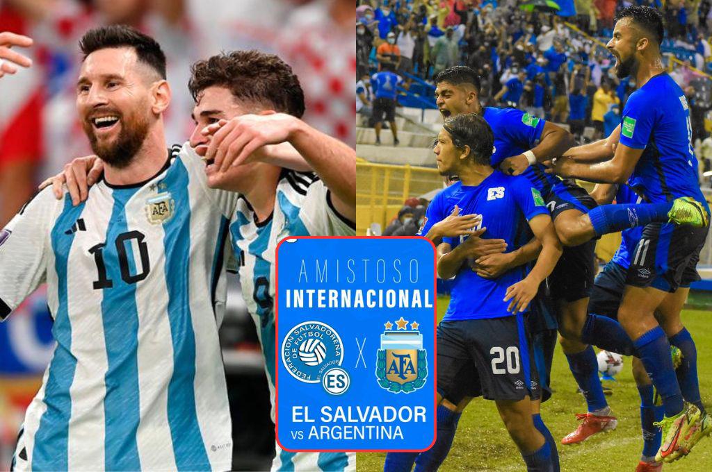 Argentina-El Salvador: Día, hora, canal y estadio en el que Messi jugará el partido amistoso por la fecha FIFA de marzo