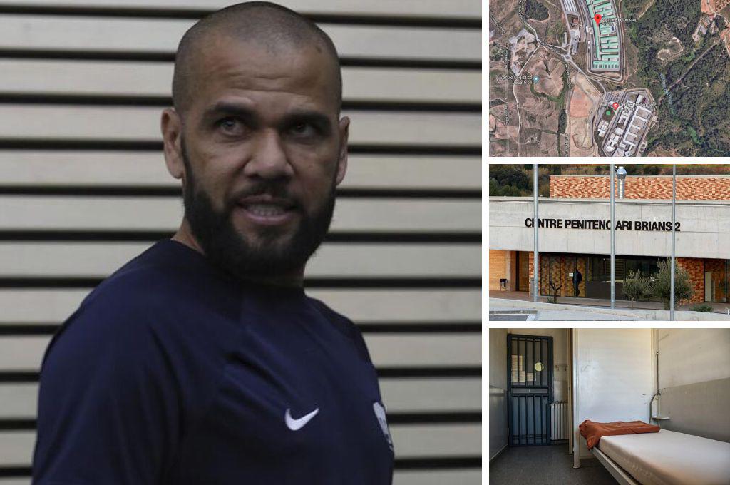 Ex presidente del Barcelona estuvo preso aquí: Así es Brians 2, la nueva cárcel en la que está Dani Alves