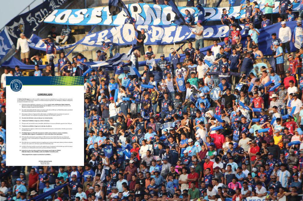 Motagua anuncia las prohibiciones para el clásico ante Olimpia en el estadio Nacional “Chelato Uclés”