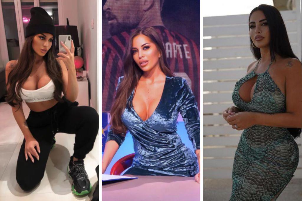 Así es la infartante Floriana Messina, la presentadora italiana que es “el sueño erótico de los futbolistas del Nápoles”