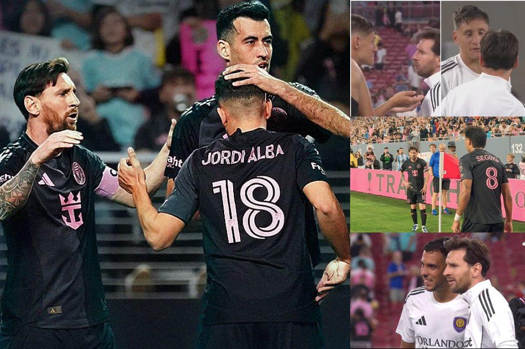 La razón por la que Messi se enojó y discutió con este jugador; el que debutó con Inter Miami y duro rival que viene