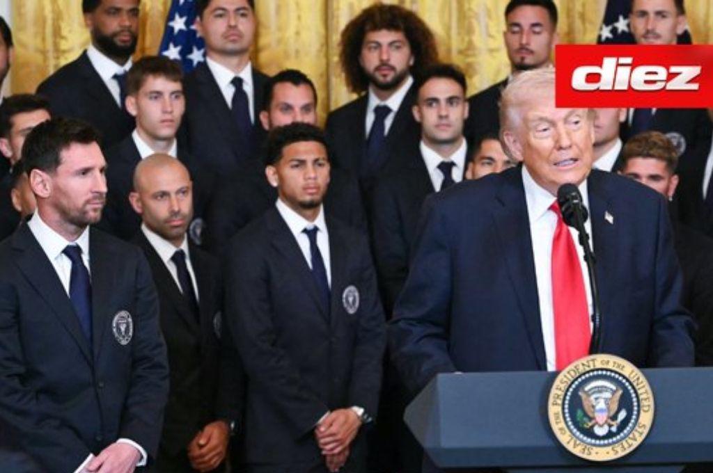Trump se mete a la polémica y revela quién es el mejor jugador de la historia enfrente de Messi: No debería decir esto, pero...